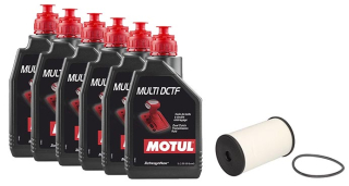 Sada oleja a filtra Knecht/Motul pre 6-stupňové DSG prevodovky